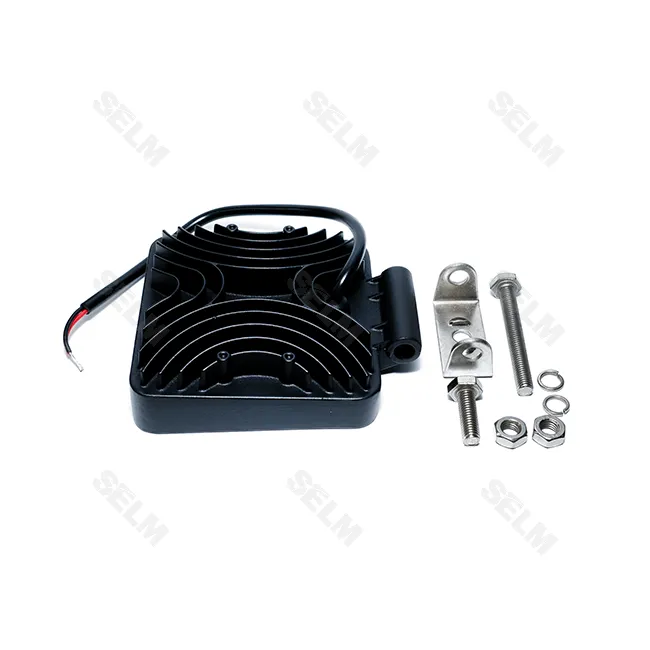 Фара LED квадратна  27W. 9 ламп (110*128 мм) вузьке світло