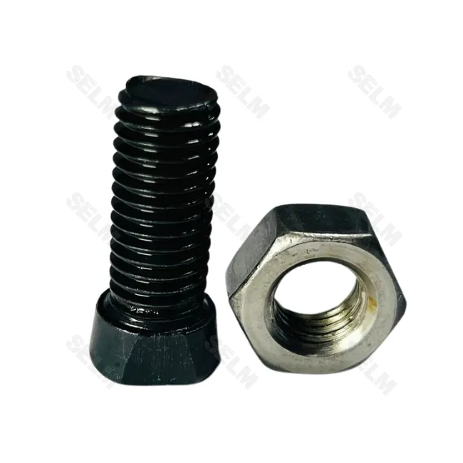 Болт+Гайка М12*34 OVAL 10,9 (мала конічна головка)