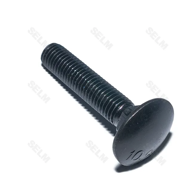 Болт М12*60 10,9 - 1.75 DIN603  (чорне покриття)