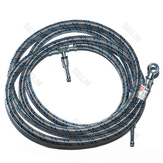 Паливопровід низького тиску (3 штуцера) МТЗ (в опльотці)