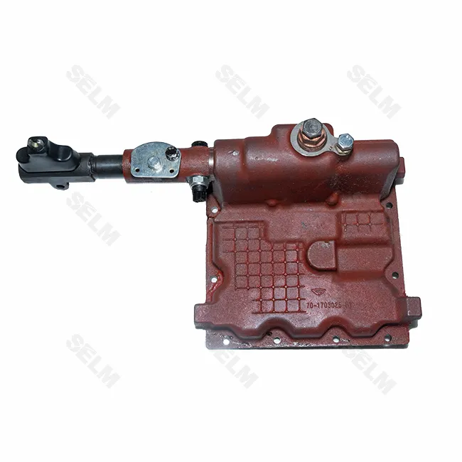 Кришка КПП верхня в зб. (нов.зр.; боков.кер.; без ричага) МТЗ-80-950