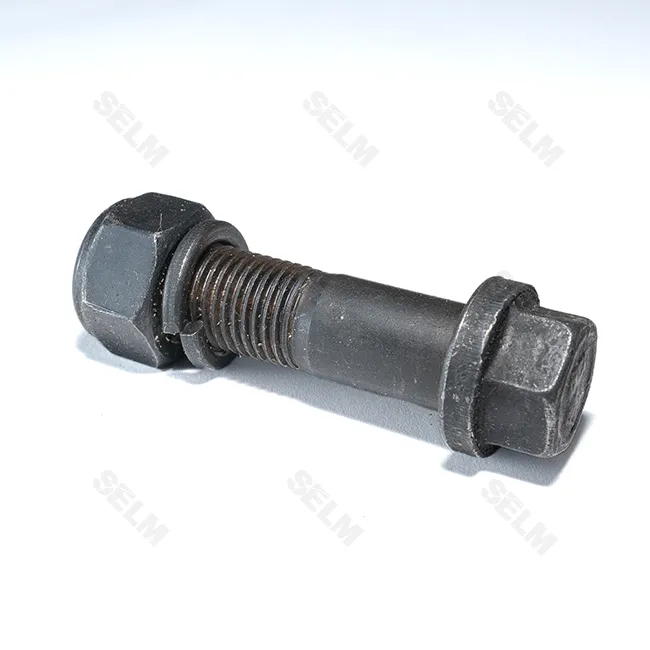 Болт М14*52 валу кард. мосту заднього (з гайкою і гров.) КамАЗ