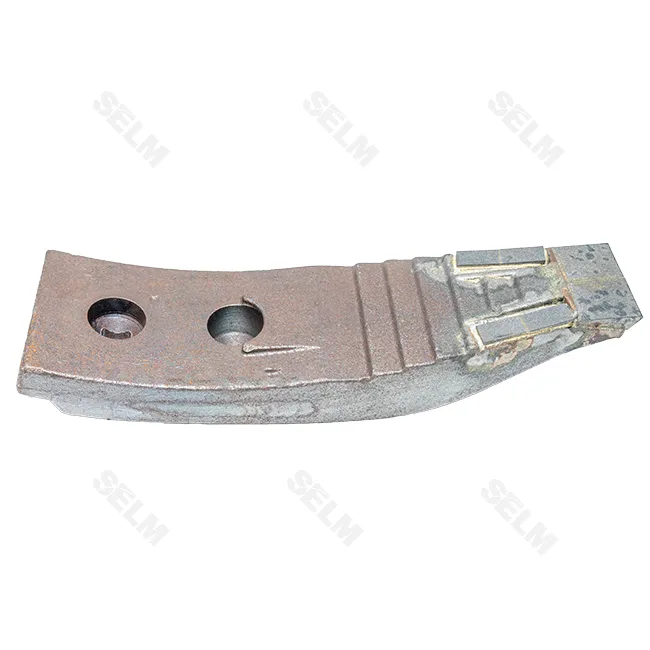 Долото культиватора HORSCH 80х20 мм з вольфрам карбідовою напайкою, Артикул - 00311069-TT 2 отвори