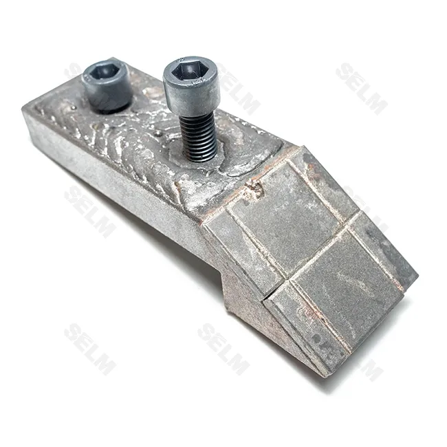 Долото ліве 653 N AGRISEM з вольфрам-карбідовою наплавкою TSC-SOC 853-TT