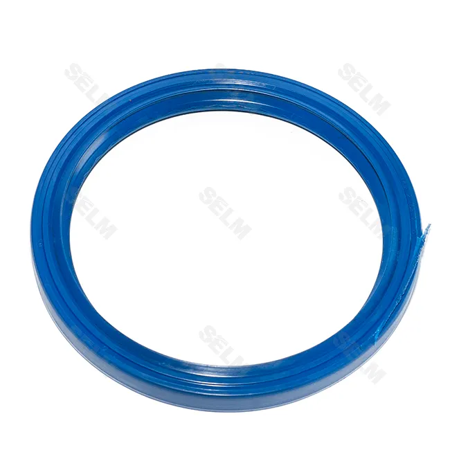 142*168*16 сальник ступиці задньої КамАЗ з пружиною (синій) NBR (RIDER)