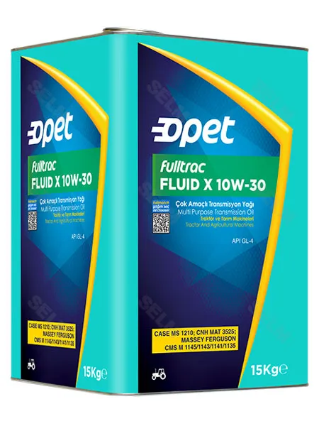 Масло гідротрансмісійне FULLTRAC FLUID X 10W-30 (TNK, 15KG)  OPET