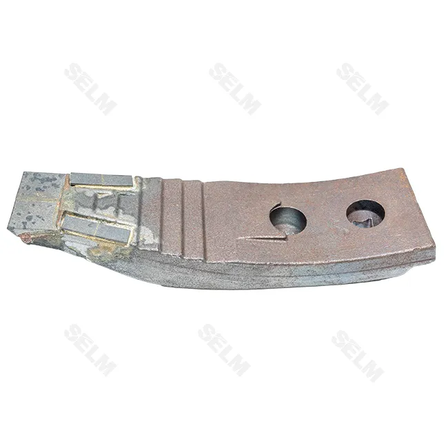 Долото культиватора HORSCH 80х20 мм з вольфрам карбідовою напайкою, Артикул - 00311069-TT 2 отвори