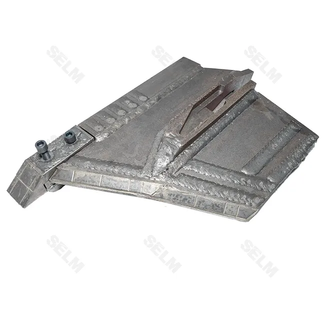 Долото ліве 653 N AGRISEM з вольфрам-карбідовою наплавкою TSC-SOC 853-TT