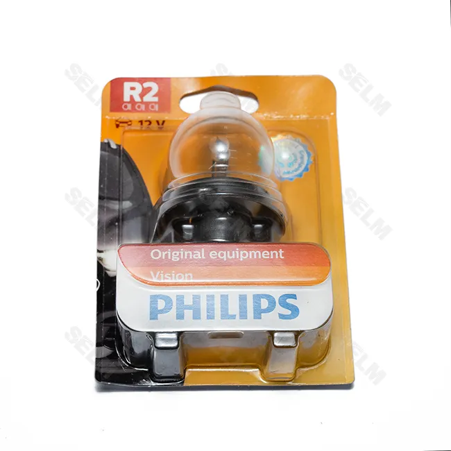 Лампа А12-45/45 Вт (P45t)  (круг) R2 (1 шт.; blister) (вир-во Philips)