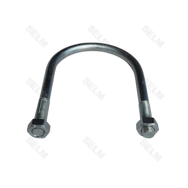 Скоба кріплення + 2 гайки BOURGAULT