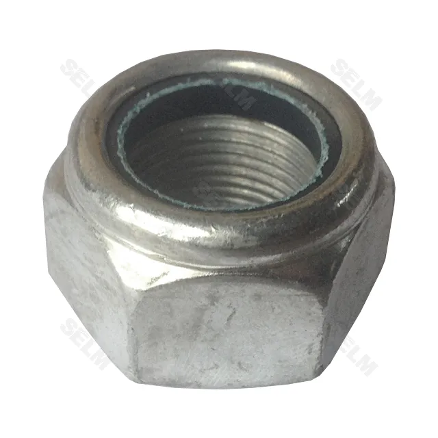 Гайка М20-1,5 DIN985 (зі стопорним кільцем) Farmet