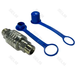 Муфта розривна Г27 (М22*1,5) (двохстороння; євро клапан) (Гідросила) | QR 12-CM (М22х1,5) | СЕЛМ АГРО