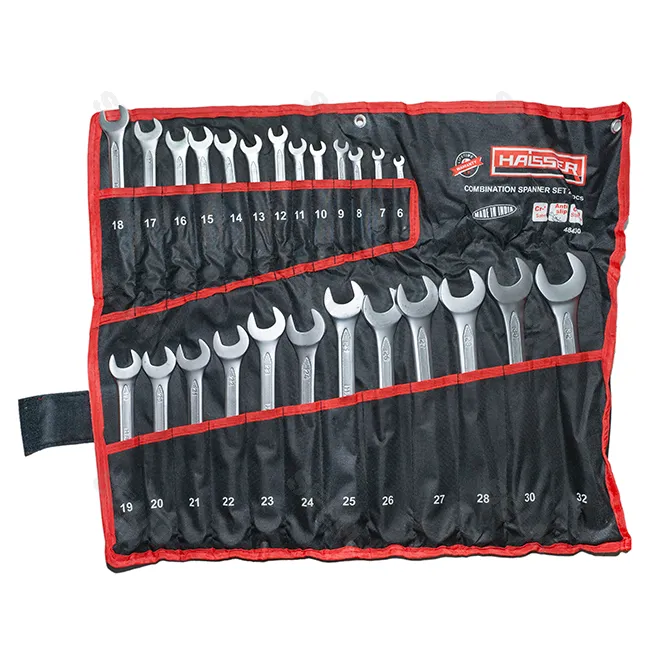 Набір ключів комбінованих 6-32 (6-28,30,32мм) (25 шт.; холодний штамп) (HAISSER)