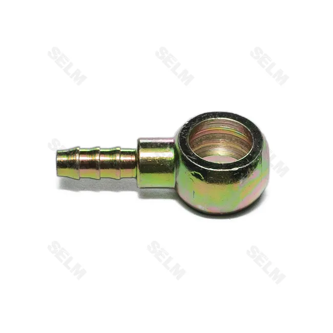 Штуцер трубки низького тиску під хомут (штуцер 14мм/шланг 8мм) МТЗ