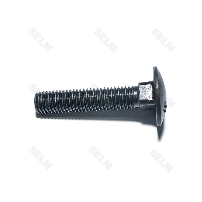 Болт М12*60 10,9 - 1.75 DIN603  (чорне покриття)