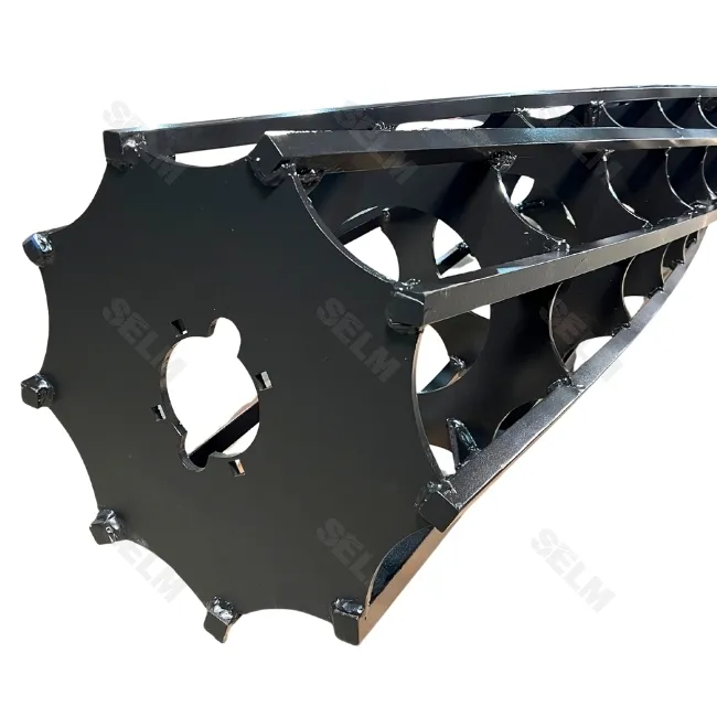 Каток планчато-спіральний Gregoire Besson 3,4м, (D-500мм, квадрат 25х25) для культиватора, артикул 24402