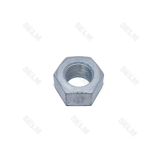 Гайка М42*3 шестигранна загартована цинк SMART PART