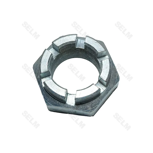 Гайка корончата М52*1,5 DIN979 (каток) LEMKEN VARIOPACK