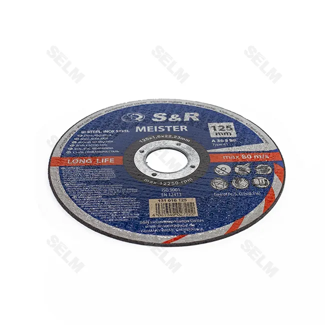 Круг відрізний (мет.) 125*1,6*22 S&R