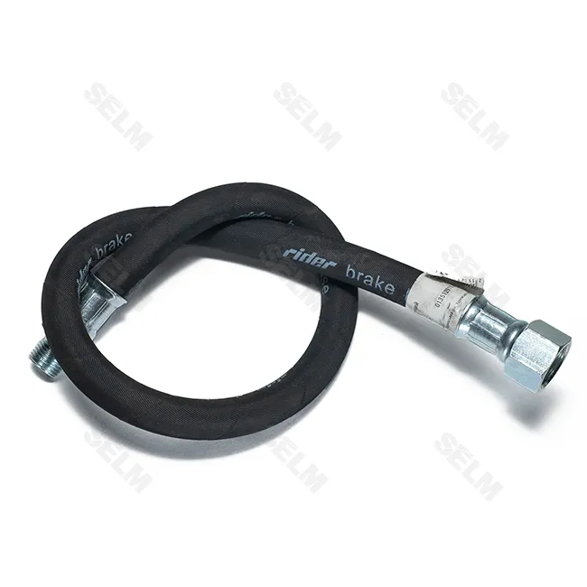 Шланг гальмівний КамАЗ (L=650мм) (г-ш) <RIDER>