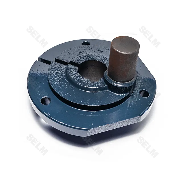 Ступиця ексцентрична права CLAAS 7518591-1 – сталева, для гуркоту комбайна, борована сталь