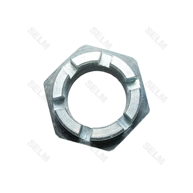 Гайка корончата М52*1,5 DIN979 (каток) LEMKEN VARIOPACK