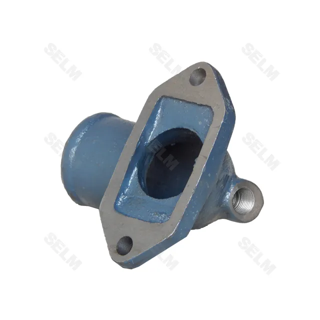 Патрубок нижнього бачка радіатора задній (н/о) (в-во ХТЗ)