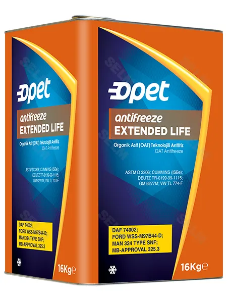 Антифриз EXTENDED LIFE ANTIFREEZE (TNK, 16KG) OPET (червоний, концентрат)