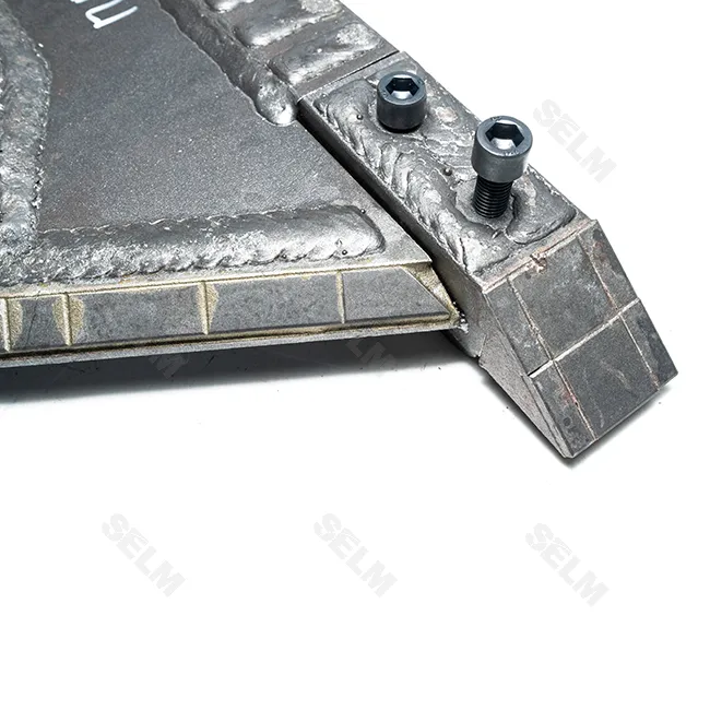 Долото 653 N праве з вольфрам-карбідовою наплавкою AGRISEM - POLAND