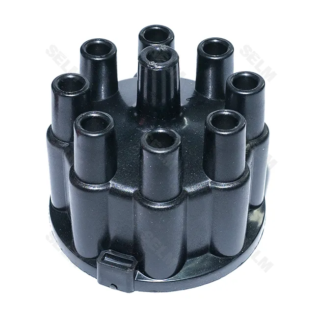 Кришка розподільника запалювання ГАЗ-53, ЗІЛ-130 (Flagmus) (чорна)