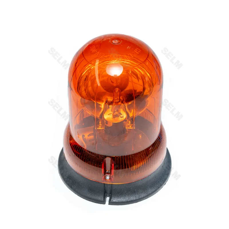 Маяк жовтий (мигалка) 24В (мех. кріплення)