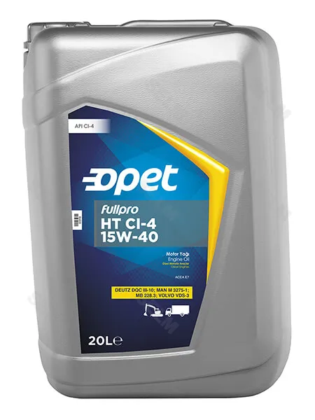 Масло моторне FULLPRO HT CI-4 15W-40 (BDN, 20L) OPET