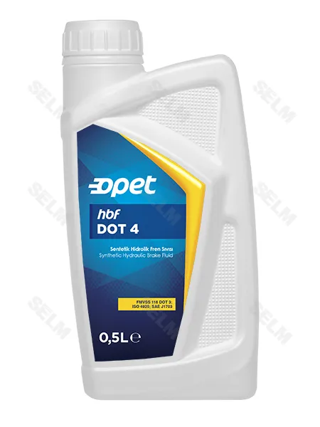 Гальмівна рідина DOT-4 (500 мл) HBF, PLS -UA  OPET