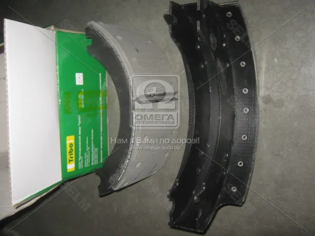 Колодка гальмівна камаз з накладками (компл.; 2 шт.) (вир-во Трібо)