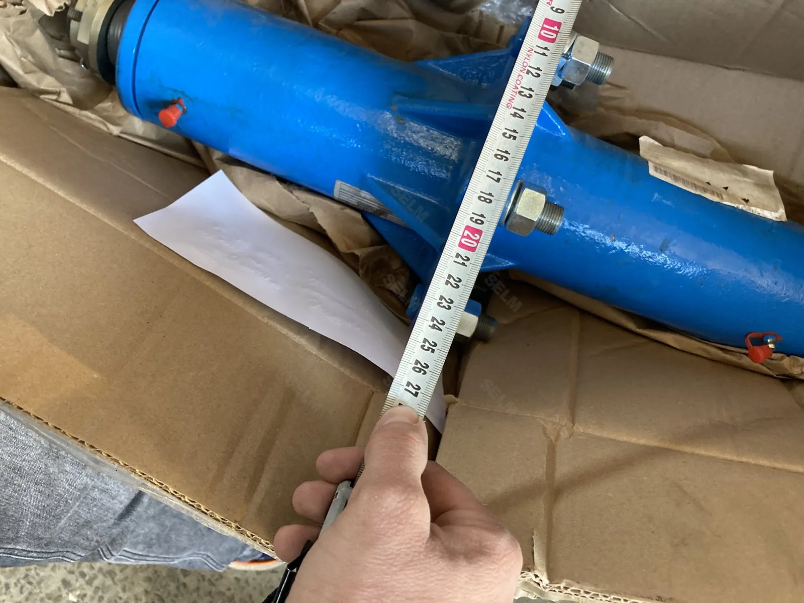 Ступиця в зборі LEMKEN, артикул 55010362 / 5507084 / 4507084 – сталева, SMART PART, Німеччина