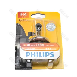 Лампа Н4 12В 60/55 Вт (P43t) Premium (вир-во Philips) | 12342PRB1 | СЕЛМ АГРО