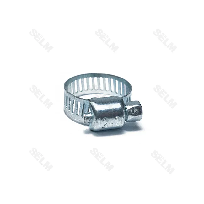 Хомут 12*20 затяжний оцинк.сталь