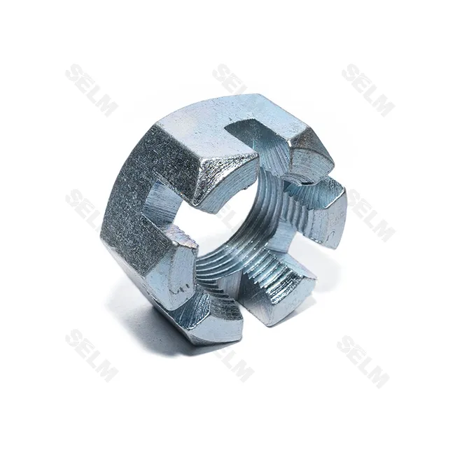 Гайка М30*2 корончата УДА АГ 2.0.05 оцинкована SMART PART