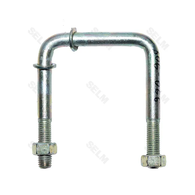 Шпилька з гайками