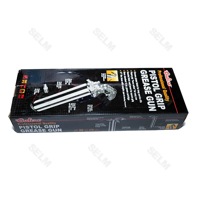 Шприц ричажно-плунжерний "Євро" PISTOL 500 cm3 (з аксесуарами) (GUFERO; Чехія)